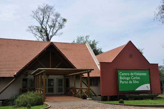 Centro de visitantes do Parque Estadual do Turvo, na fronteira entre Brasil e Argentina, no município de Derrubadas, no Rio Grande do Sul